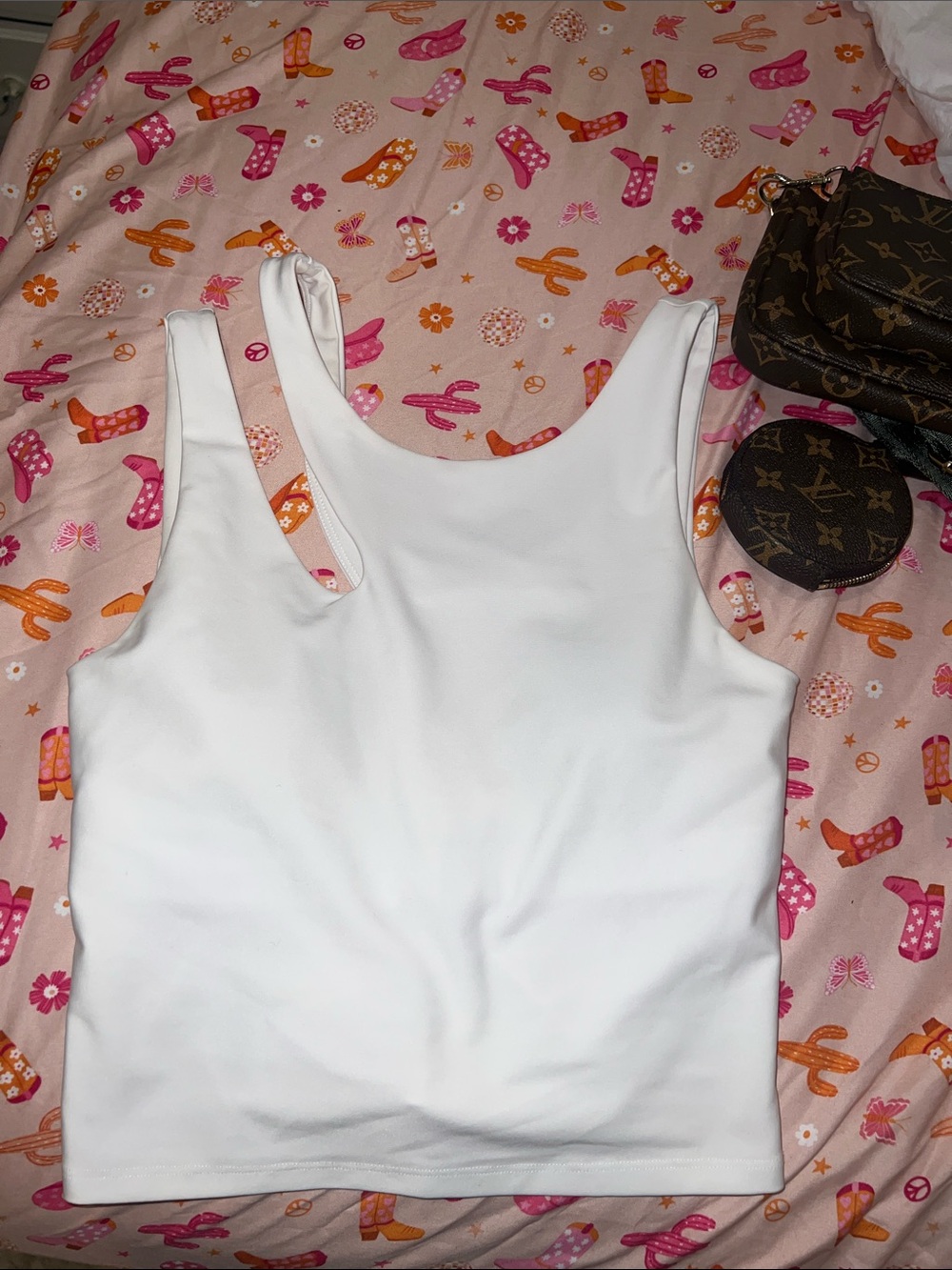 Becco Tank Top with Wide Straps🍒💄